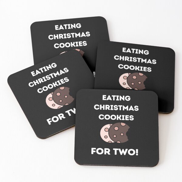 Item preview, Eating Christmas cookies for two designed and sold by Roxdesigns.
