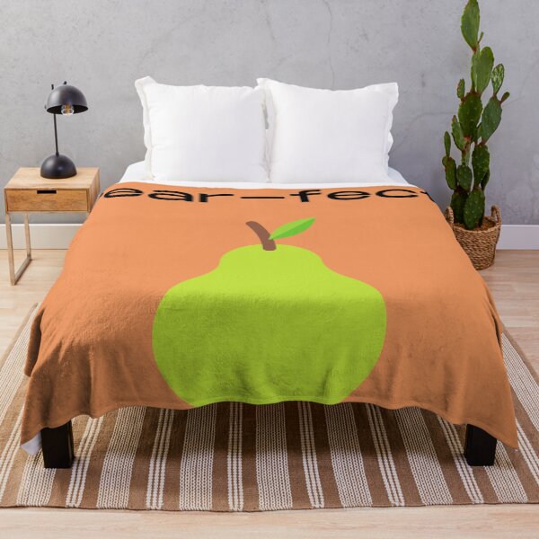 Item preview, perfect pearfect fruit pun designed and sold by Felicity-K.