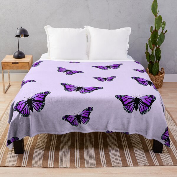 Item preview, Purple butterfly print designed and sold by GeorgiaKnott.