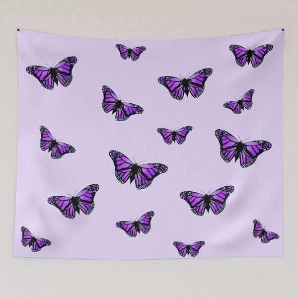 Item preview, Purple butterfly print designed and sold by GeorgiaKnott.