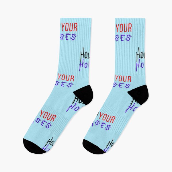 Item preview, Hold your horses, colored texts designed and sold by coolteesok.