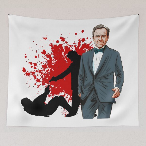 Item preview, Harvey Keitel - An illustration by Paul Cemmick designed and sold by TIGERDAVER.