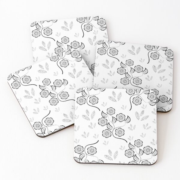 Item preview, simple but funky floral pattern designed and sold by House of Hartz by: Dominique11.