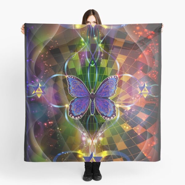 Multidimensional Transformation - Sacred Geometry Scarf