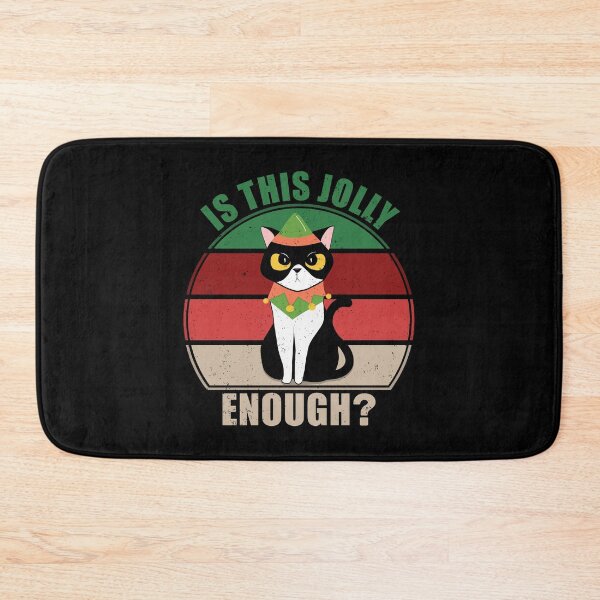 Item preview, Is This Jolly Enough - Christmas Cat designed and sold by Giacob.