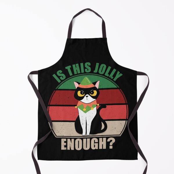 Item preview, Is This Jolly Enough - Christmas Cat designed and sold by Giacob.