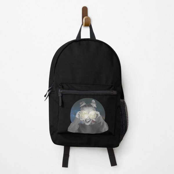 Item preview, Space, moon, woman collage designed and sold by CrazyHowCool.