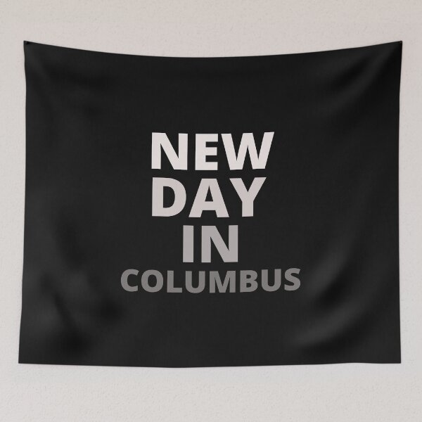 Item preview, new day in columbus designed and sold by BousboulaStorie.