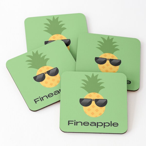 Item preview, Fineapple pineapple pun designed and sold by Felicity-K.