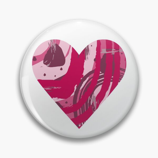 Artikelvorschau, Abstraktes Herz. Rote abstrakte Silhouette in der Form eines Herzens. Valentinstag entworfen und verkauft von Dustick.
