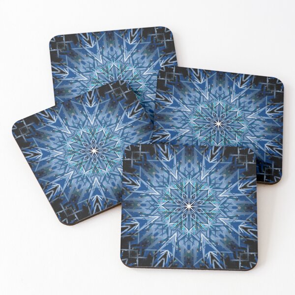 Item preview, Octagram, electric blue designed and sold by MMMSdesigns.
