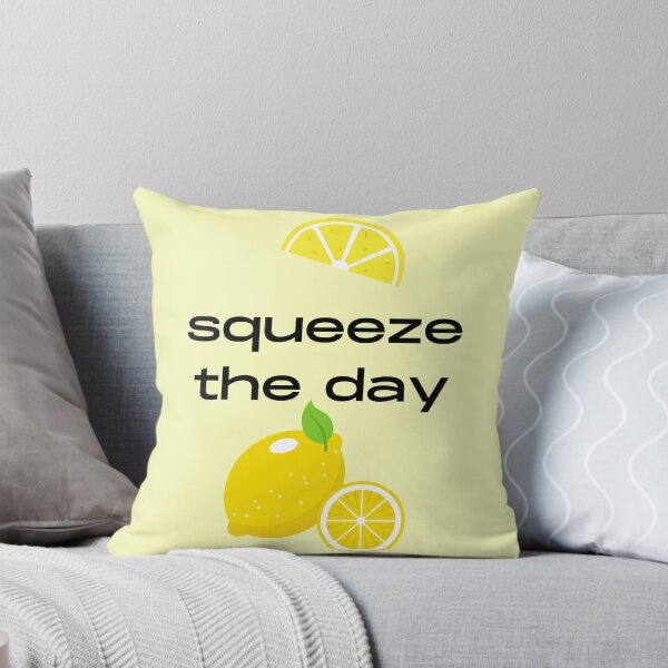 Item preview, Squeeze the day fruity pun designed and sold by Felicity-K.