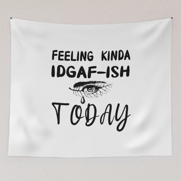 Item preview, FEELING KINDA IDGAFISH TODAY TSHIRT FUNNY TSHIRT designed and sold by edogawadavid.