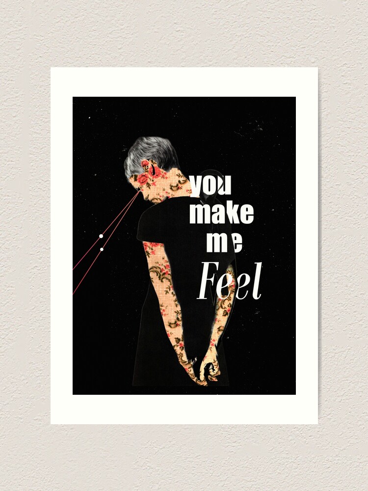 Alternate view of Feel Art Print