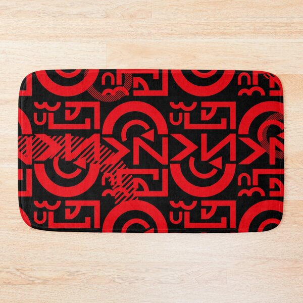 Item preview, Red geometric letters  designed and sold by Md1982.