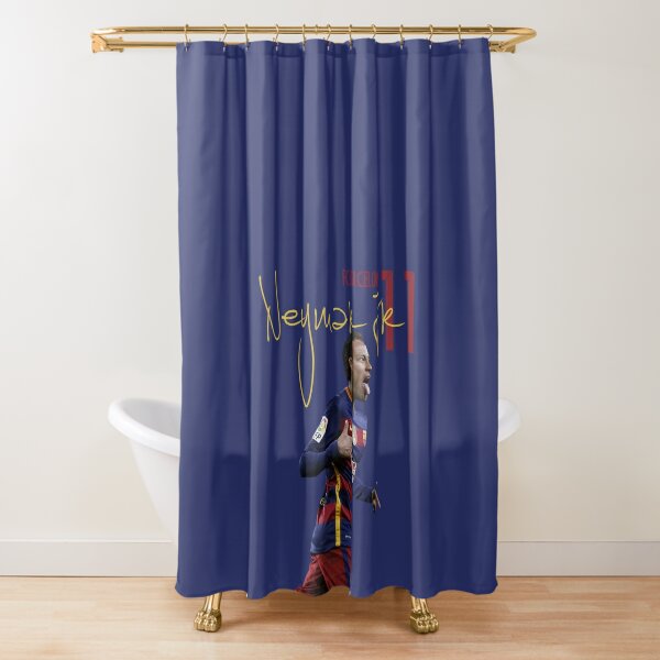 Neymar Jr Shower Curtain By Nickb17 Redbubble