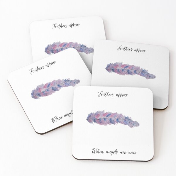 Item preview, Feathers appear when angels are near designed and sold by Spirit of Art by Jo.
