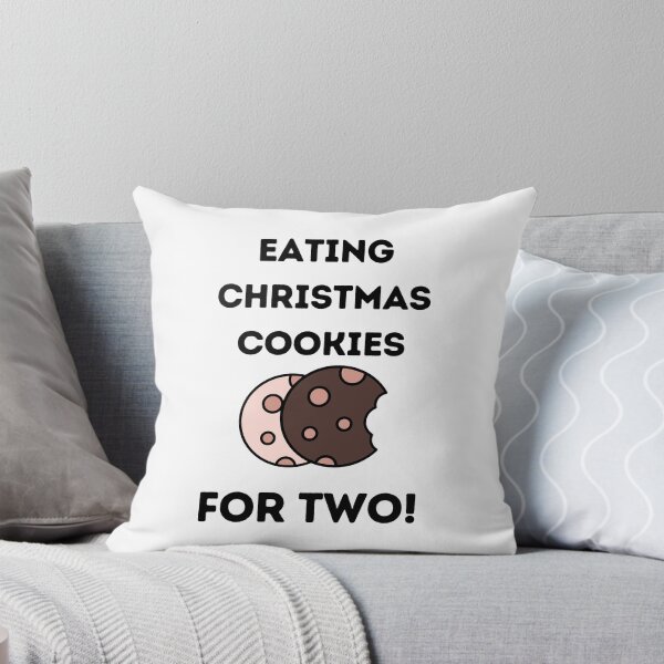 Item preview, Eating Christmas cookies for two designed and sold by Roxdesigns.
