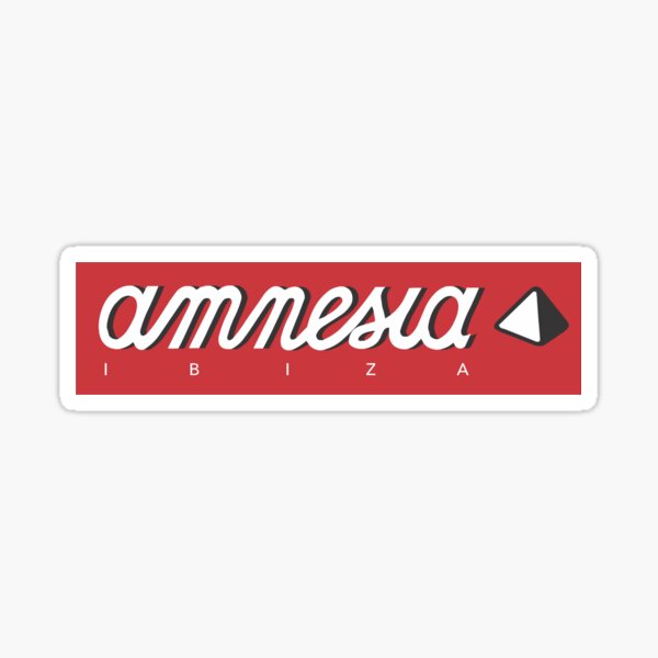 Amnesia Ibiza Sticker