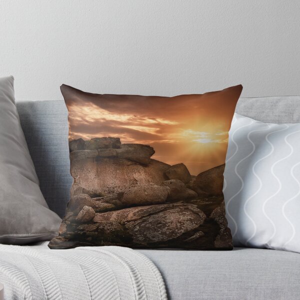 Aperçu de l'œuvre Chien Rocks Sunset créée et vendue par iansmissenphoto.