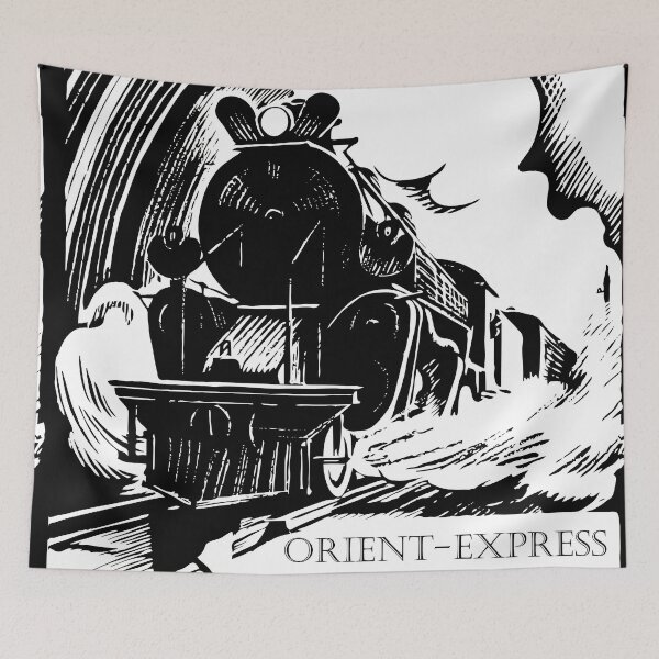 Item preview, Orient Express Vintage Travel and Literature Poster designed and sold by Vintage-TM.