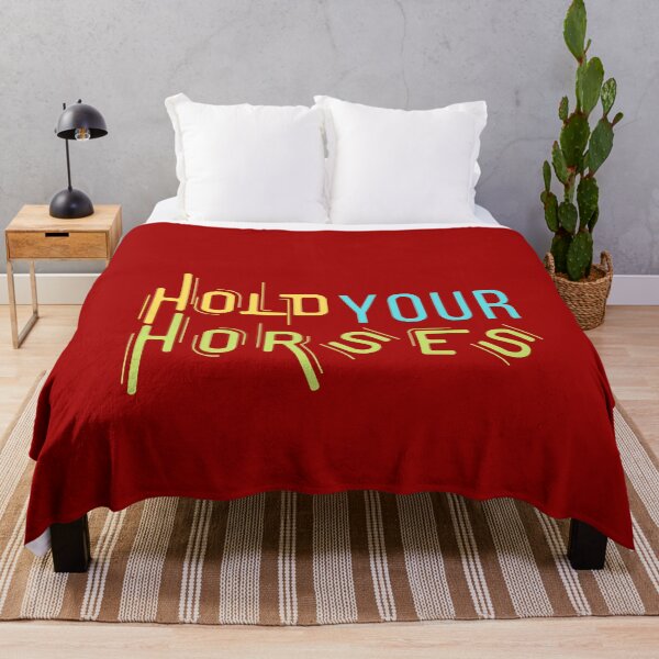 Item preview, Hold your horses, Light colored texts designed and sold by coolteesok.