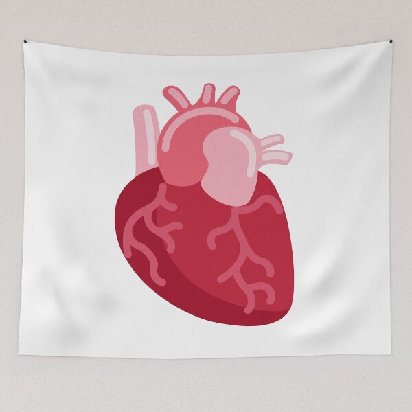 Item preview, Red human heart designed and sold by MyLucidDreams.