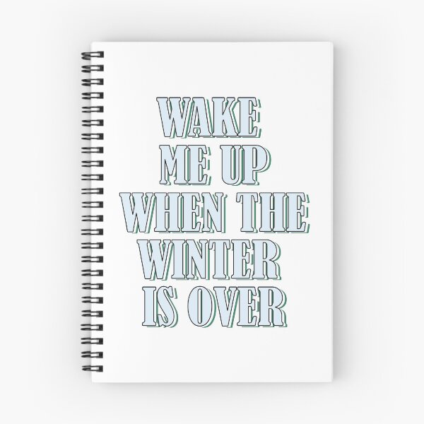 Item preview, Wake me up when the winter is over 1 designed and sold by Mandala & More.