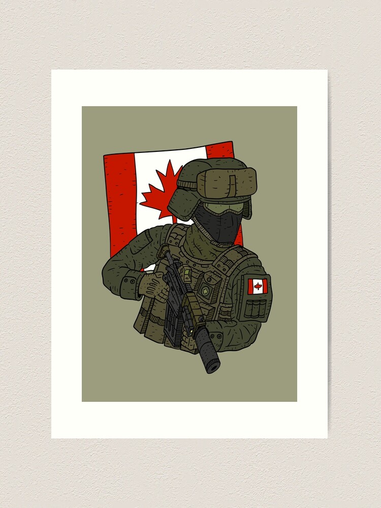 Canadian Soldier Art Fisherman Hats Boys Girls Custom Canada Flag