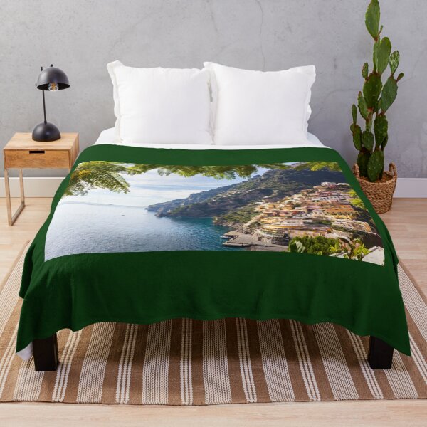 Item preview, Aerial view of Positano town at Amalfi coast, Italy. designed and sold by Rrrainbow.