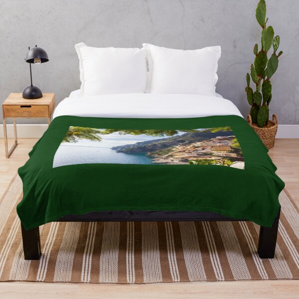 Item preview, Aerial view of Positano town at Amalfi coast, Italy.  designed and sold by Rrrainbow.