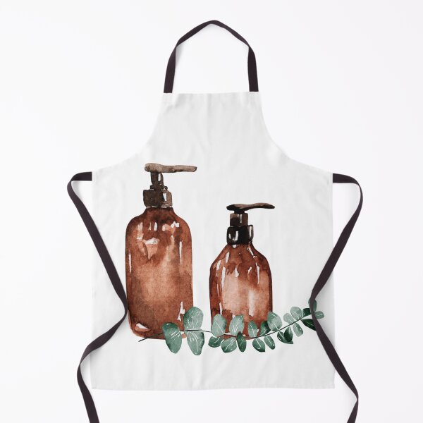 Item preview, Bathroom set print with eucaliptus designed and sold by anna0711.