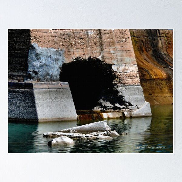 Item preview, The Dam- Pecos River designed and sold by Carla Jensen.