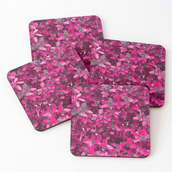 Item preview, Bright pink fushia nature colorful energy berries flowers colorama designed and sold by Joie-et-Poesie.
