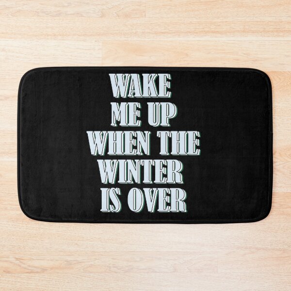 Item preview, Wake me up when the winter is over. designed and sold by Mandala & More.
