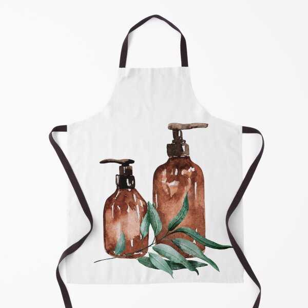 Item preview, Bathroom set print with eucaliptus designed and sold by anna0711.