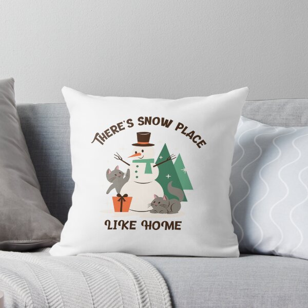 Item preview, There's Snow Place Like Home | Happy Merry Christmas | Happy New Year designed and sold by Zaralux.