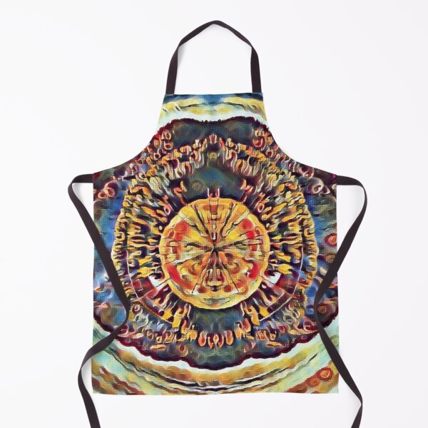 Item preview, Abstract Sun fire yellow and blue designed and sold by Digibee.