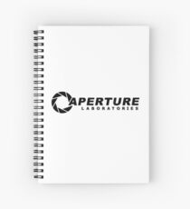 Aperture Science logo Spiral Notebook