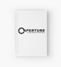 Cuaderno de tapa dura Logotipo de Aperture Science
