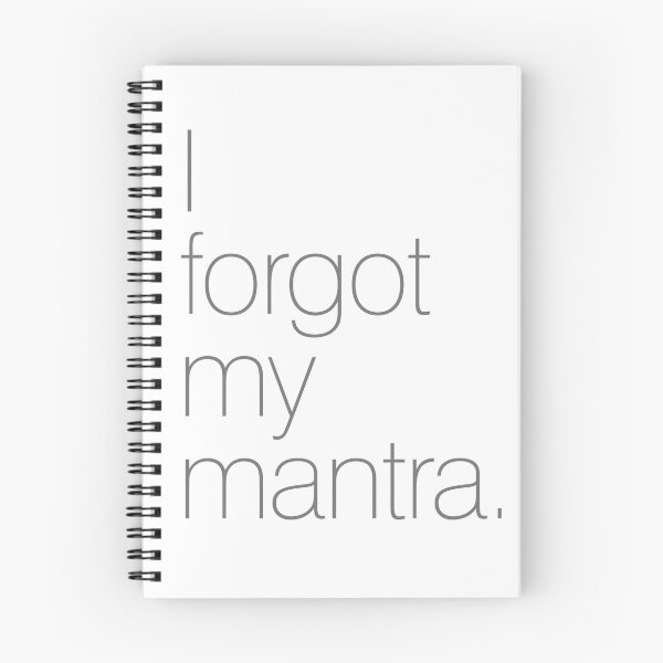 Item preview, Olvidé mi mantra. designed and sold by Longsummer.