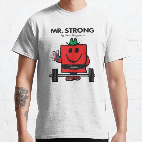 Mr Strong Barbell weightlifting Classic T-Shirt