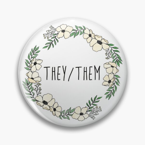 Item preview, They / Them - No Flag designed and sold by autumn-leave.