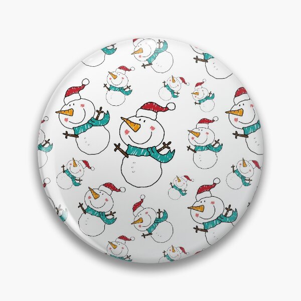 Item preview, Cute snowman pattern designed and sold by starseedgems.