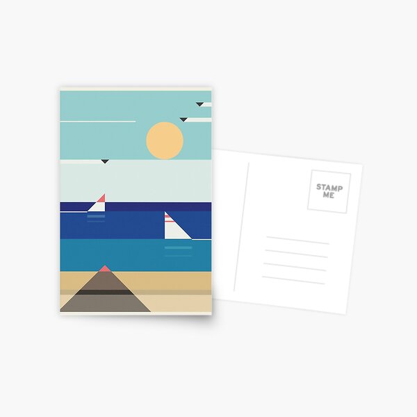 Quiet sea Postcard