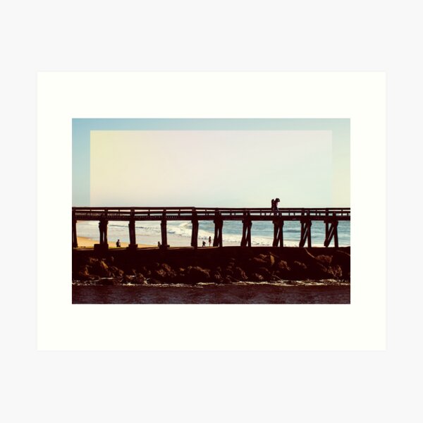 Capbreton's couple Art Print