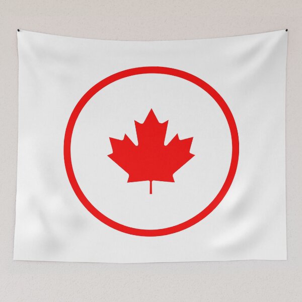 Item preview, Canada Maple Leaf Red Circle designed and sold by Noverda Nawarizka Prabowo.