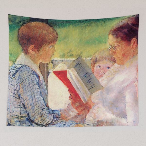 Item preview, Mrs Cassatt Reading to Her Grandchildren By Mary Cassatt designed and sold by sunny-007.