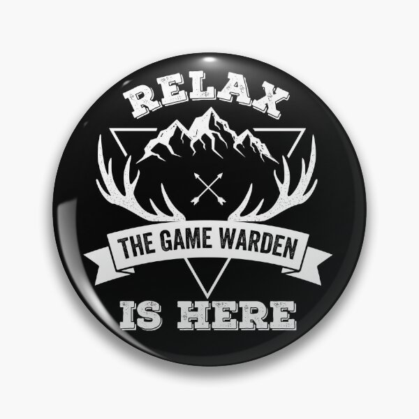 Item preview, Relax Game Warden is here designed and sold by Teelogic.