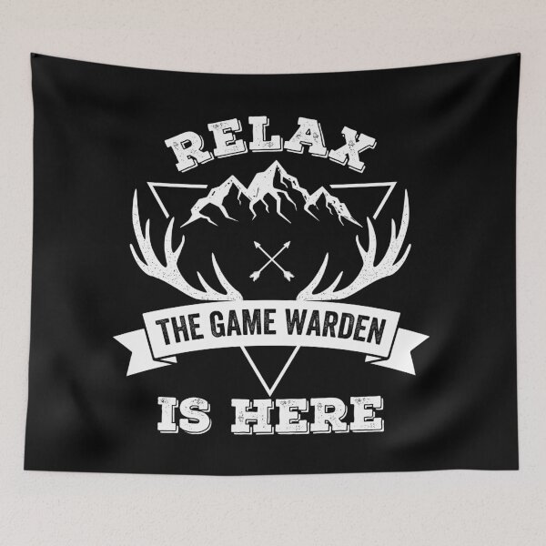 Item preview, Relax Game Warden is here designed and sold by Teelogic.